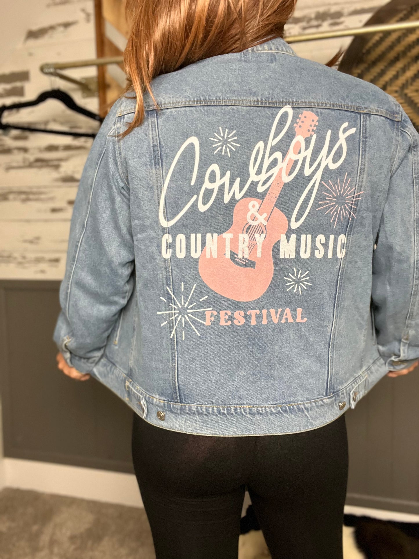 Country Music Denim Jacket