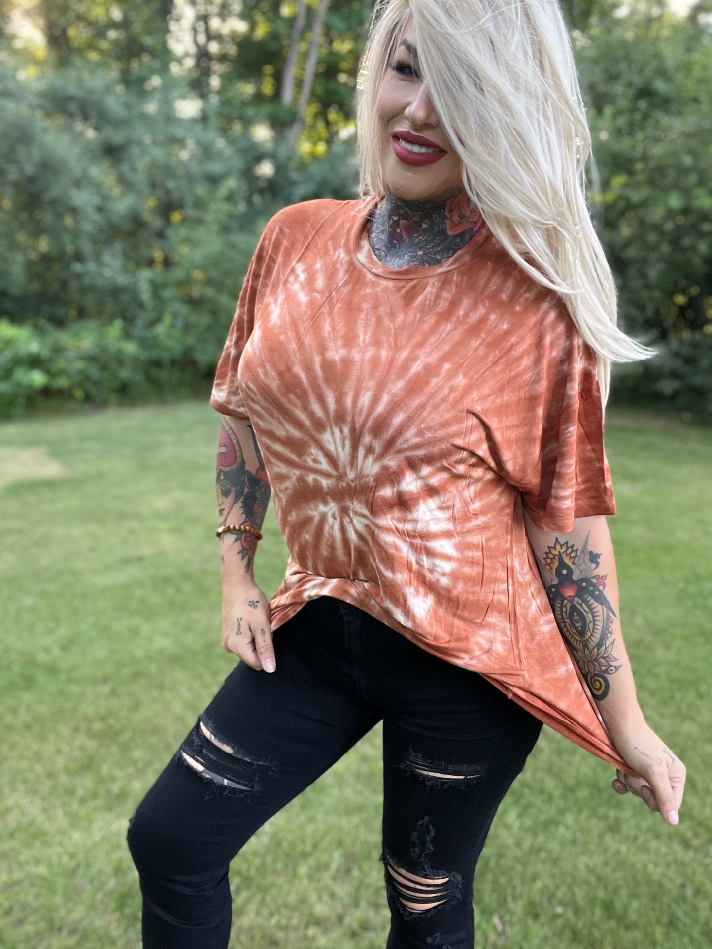 Hazy TieDye Oversized Tee