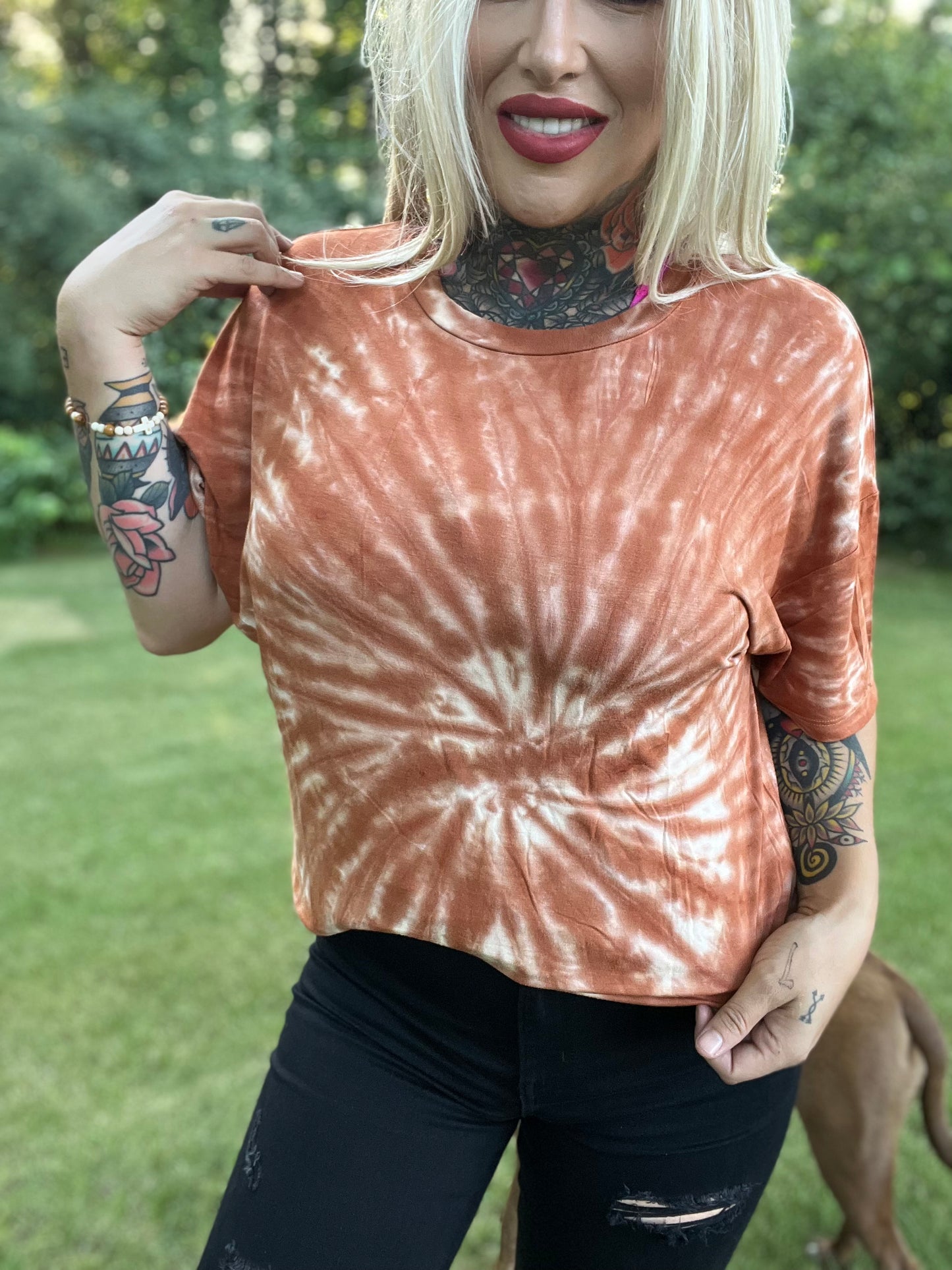 Hazy TieDye Oversized Tee