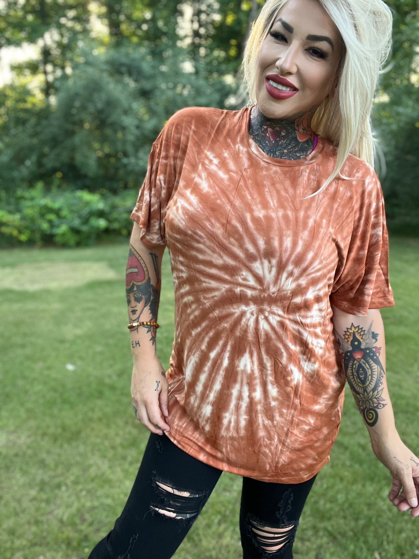 Hazy TieDye Oversized Tee