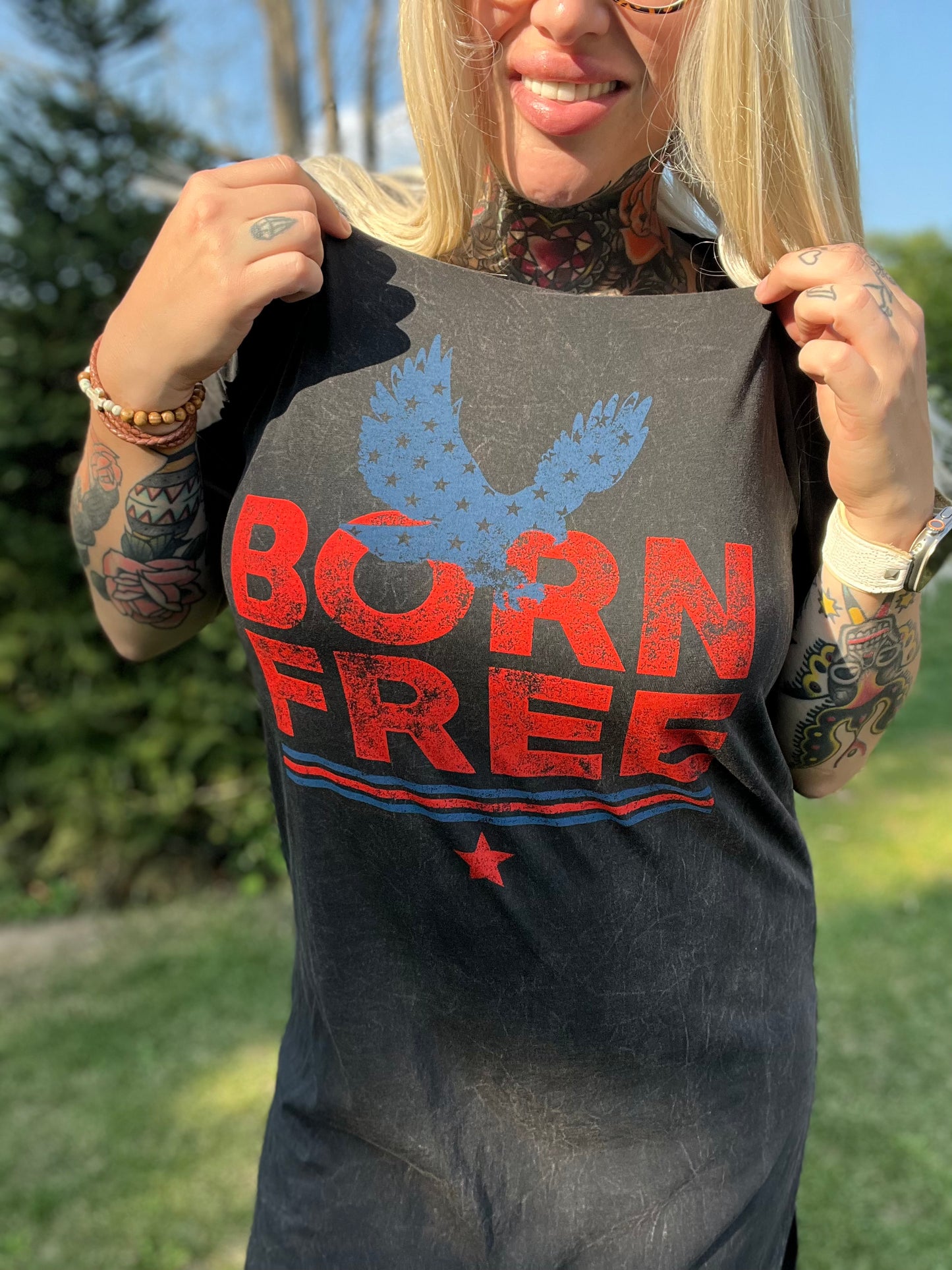 Born Free Graphic Dress