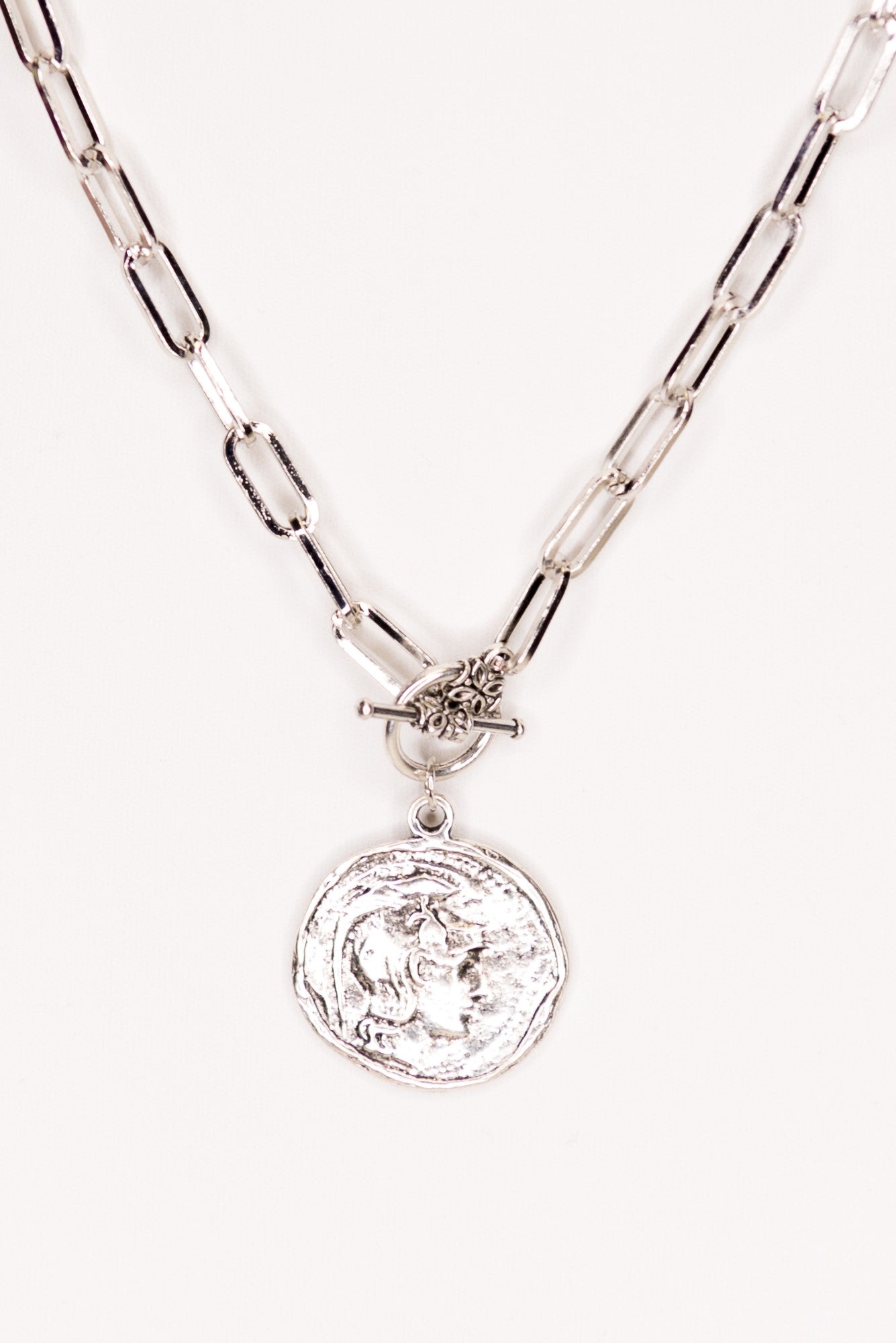 Heart Of A Trojan Chain Link Necklace