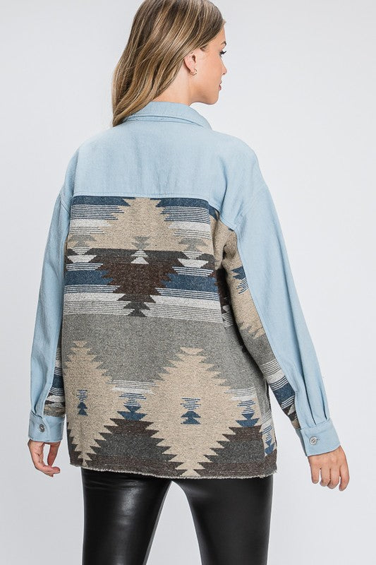 Oblivious Aztec Shacket