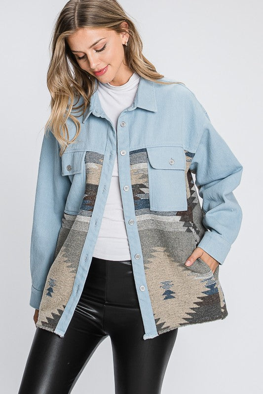 Oblivious Aztec Shacket