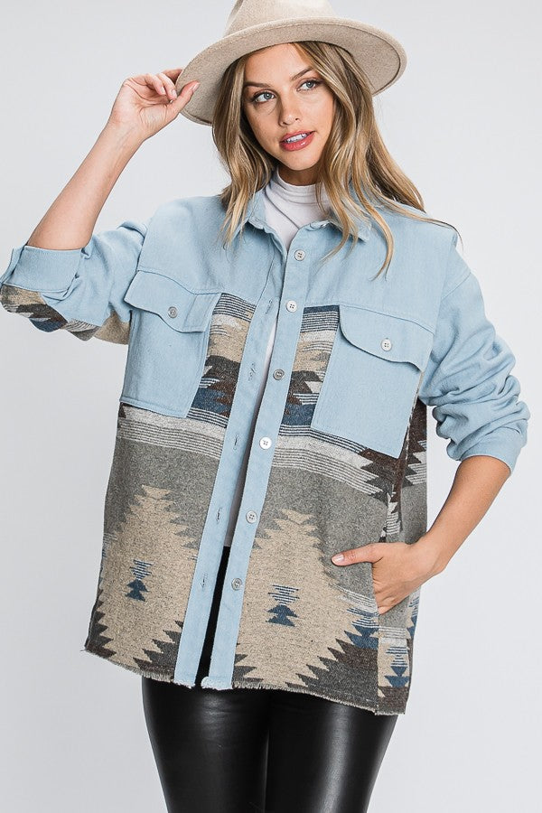 Oblivious Aztec Shacket