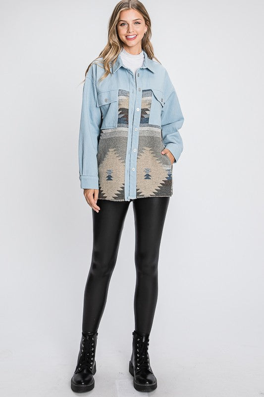 Oblivious Aztec Shacket