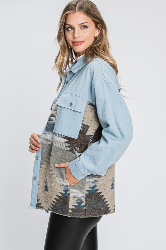 Oblivious Aztec Shacket