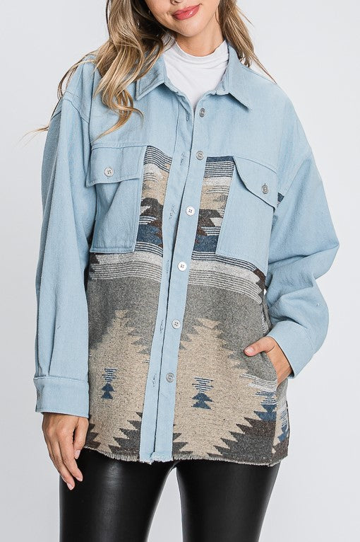 Oblivious Aztec Shacket