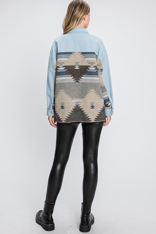 Oblivious Aztec Shacket