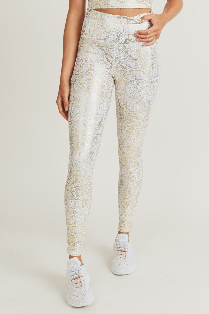 Golden Snakepit Leggings