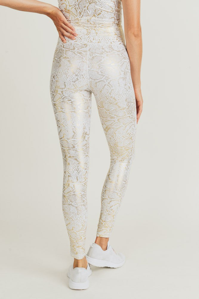Golden Snakepit Leggings