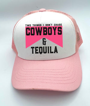 Cowboy's & Tequila Trucker Hat