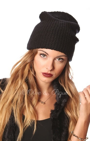 Snowy Adventures Slouchy Beanie