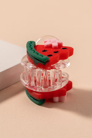 Watermelon Sugar Mini Hair Clip Set