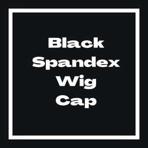 Black Spandex Wig Cap