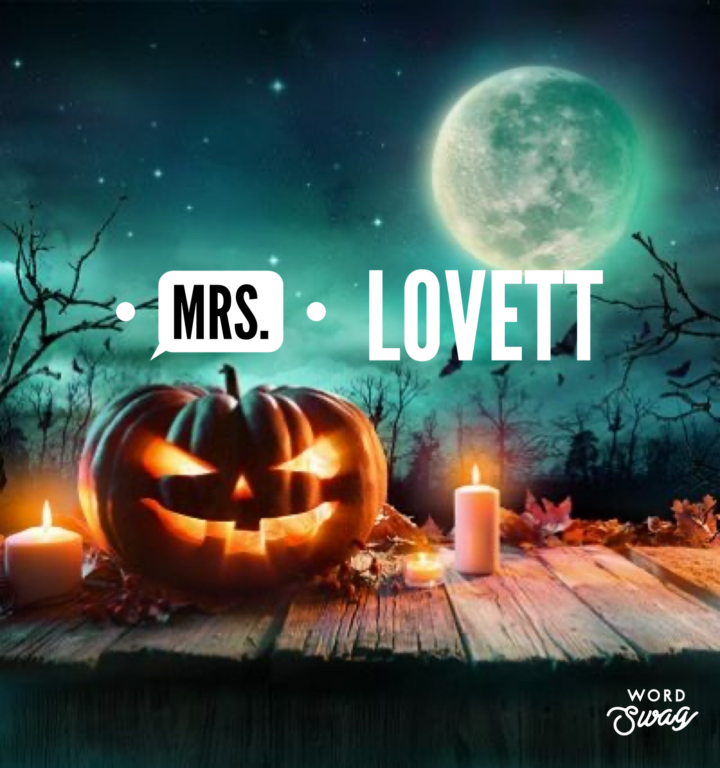 Mrs. Lovett (Special Order)