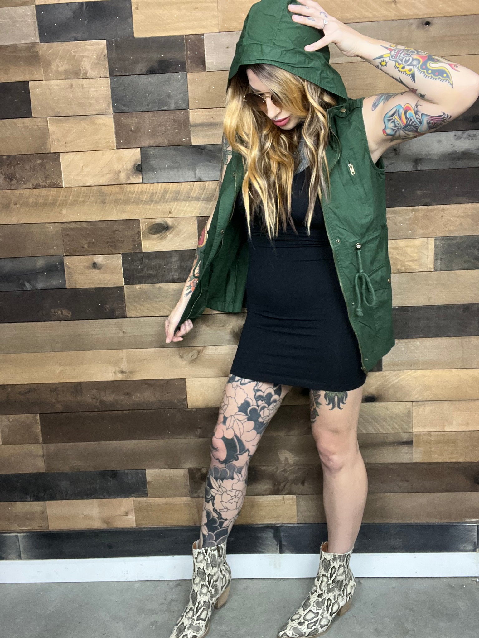 Adventure Awaits Hooded Vest (S-3X)