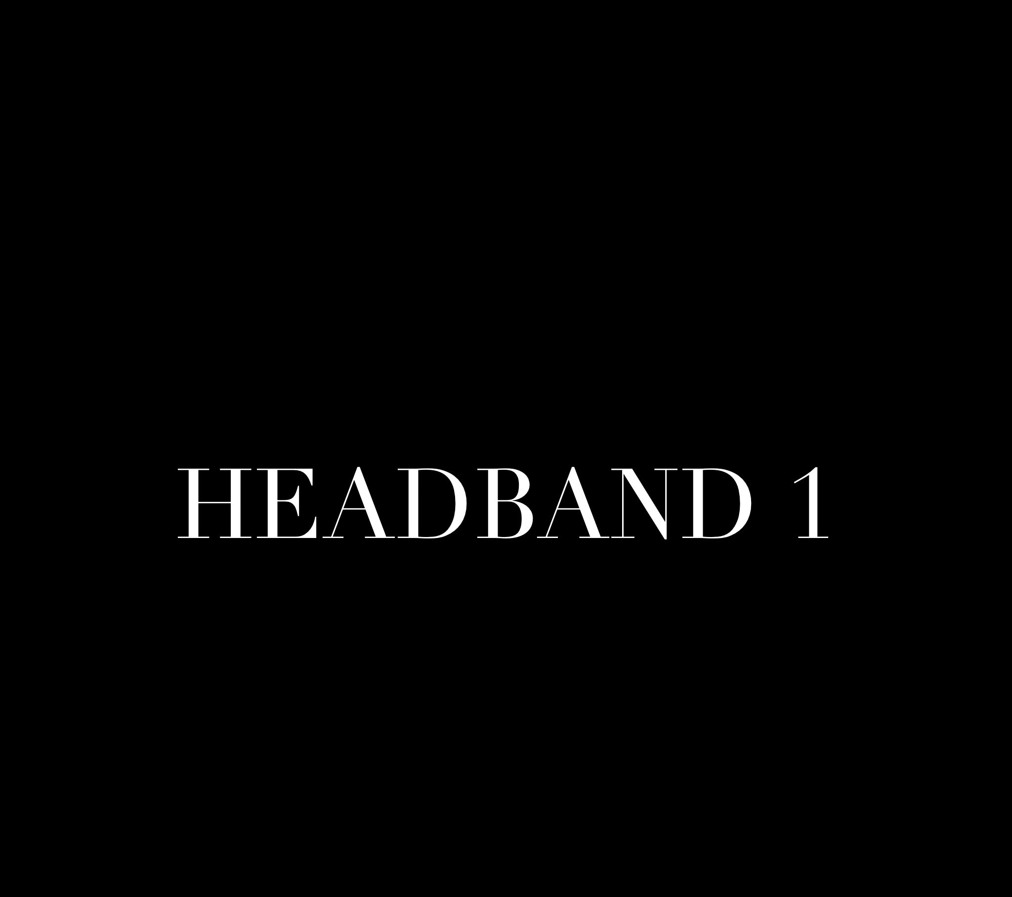 Headband 1