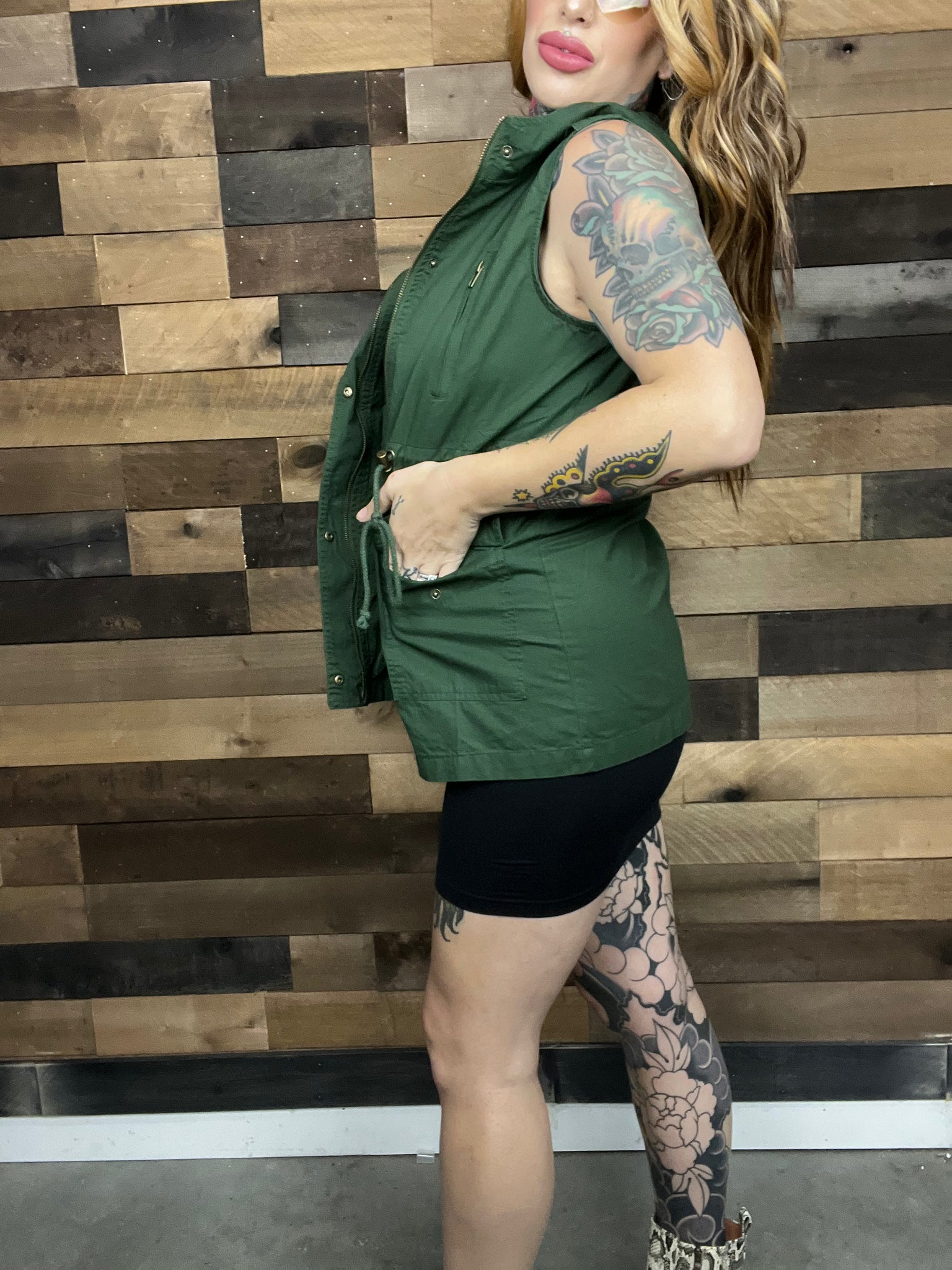 Adventure Awaits Hooded Vest (S-3X)