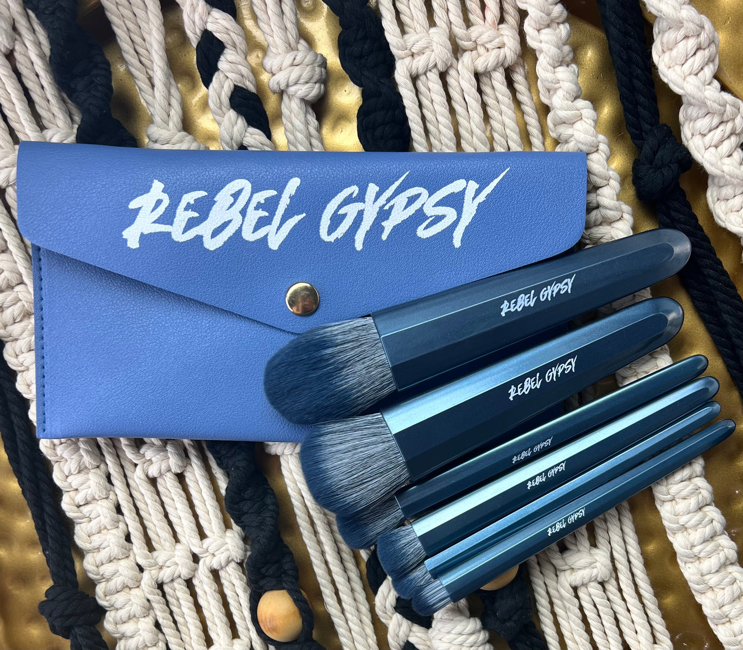 Metallic Ocean Premium Brush Set