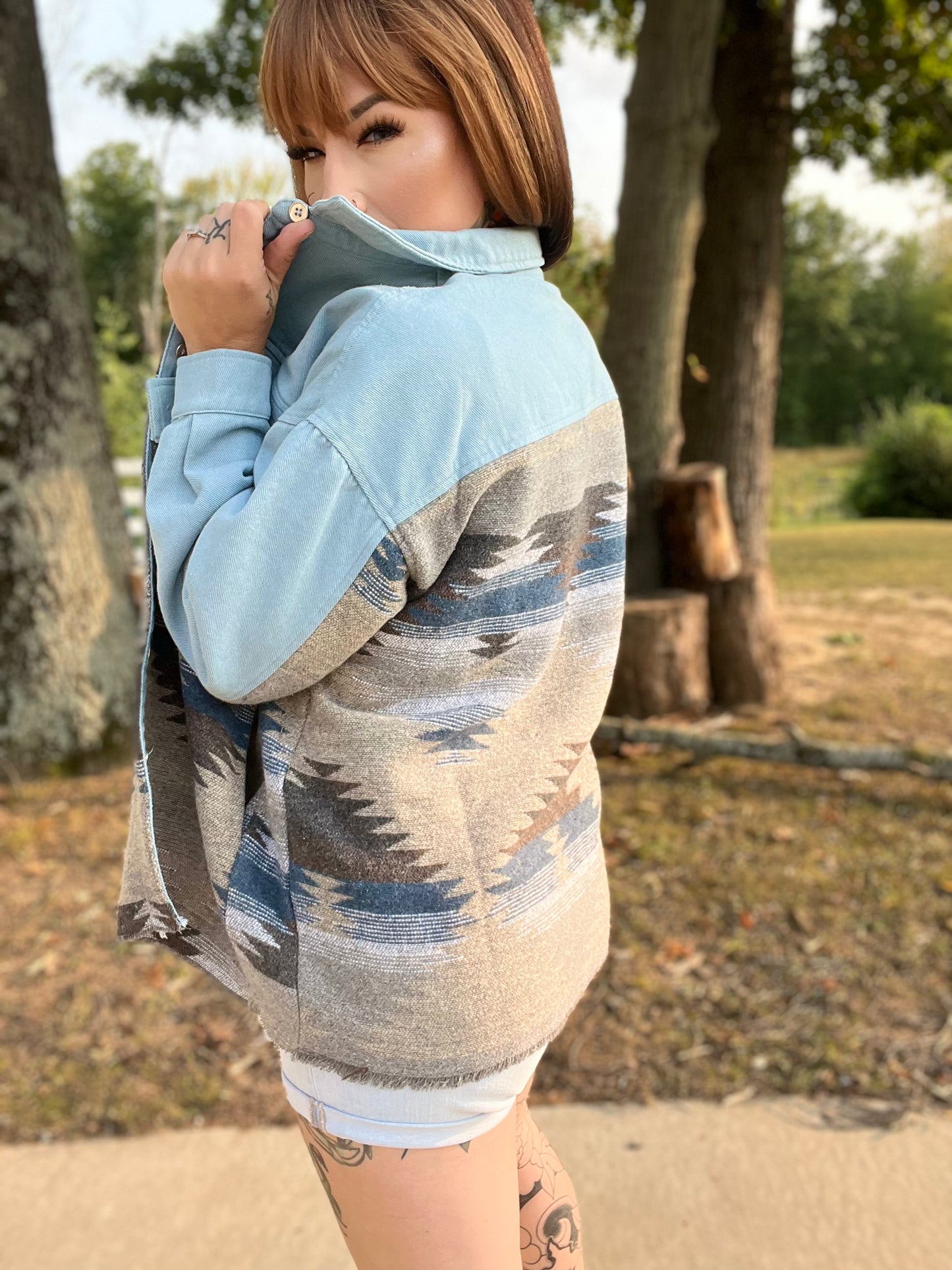 Oblivious Aztec Shacket