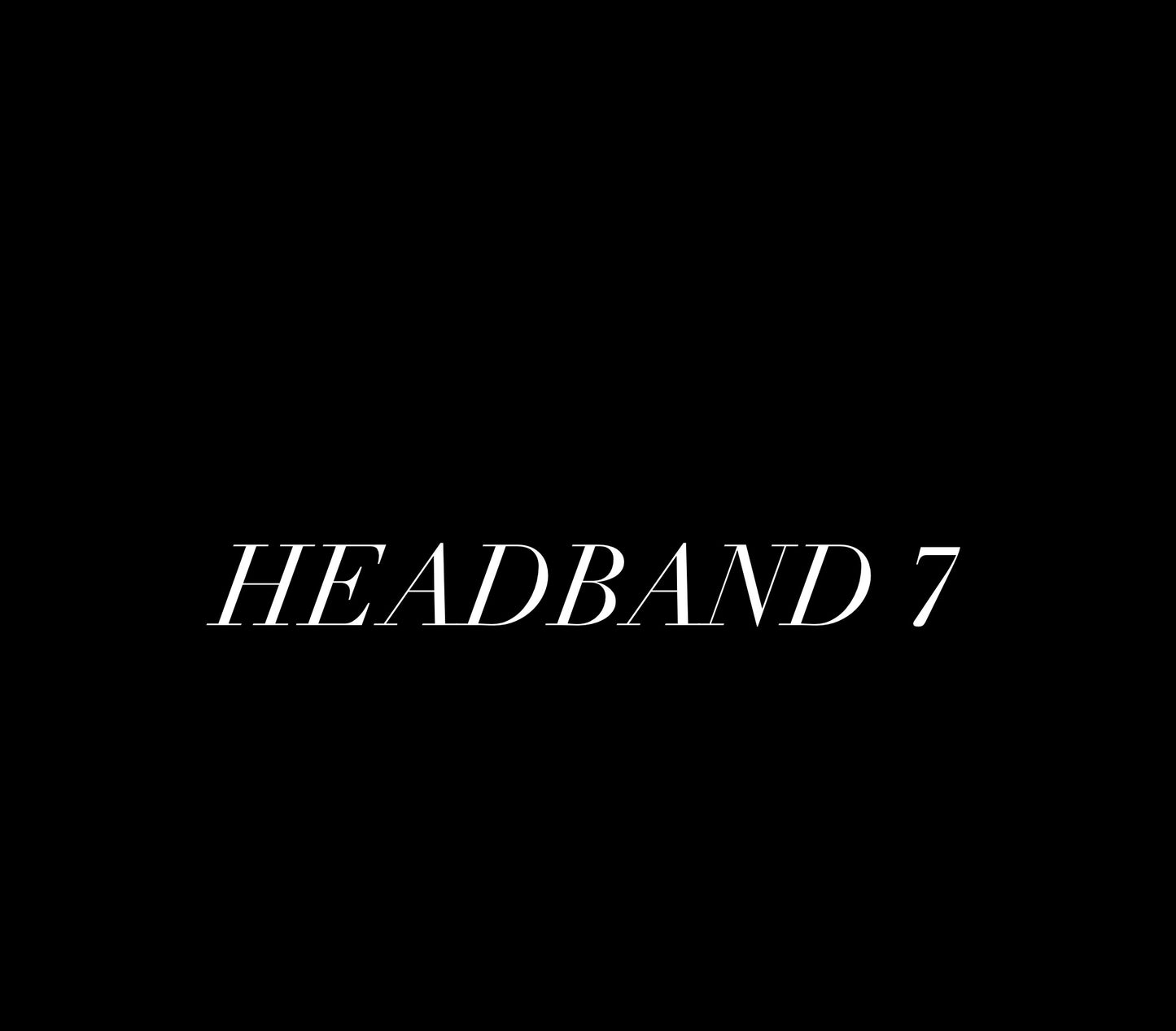 Headband 7