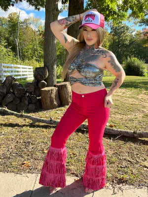 The 1970's Fringe Jeans