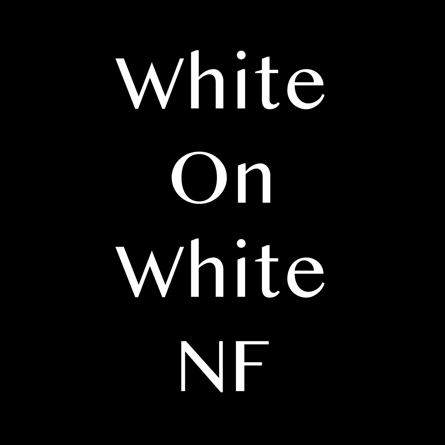 White On White NF
