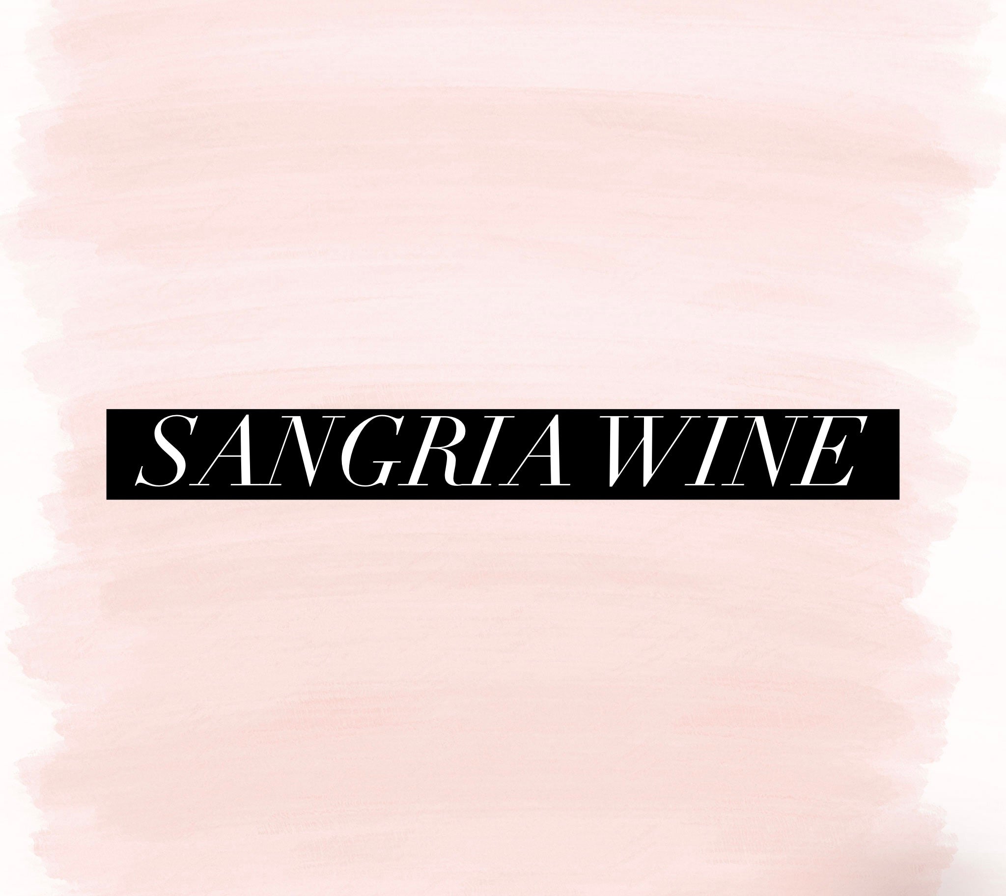 Sangria Wine
