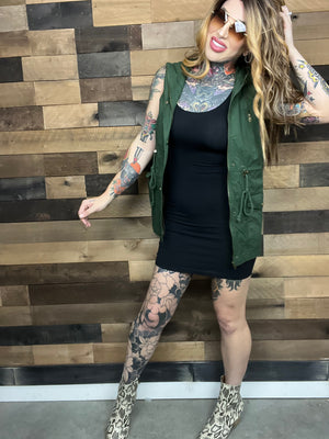Adventure Awaits Hooded Vest (S-3X)