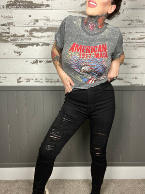 Deep In My Soul Distressed Skinny Jeans (S-2XL)