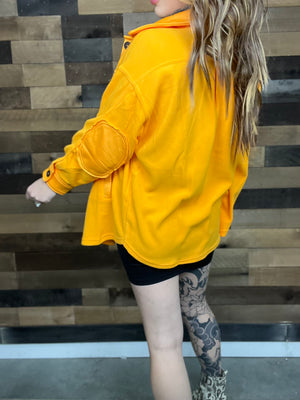 Campfire Plans Oversized Fleece Shacket