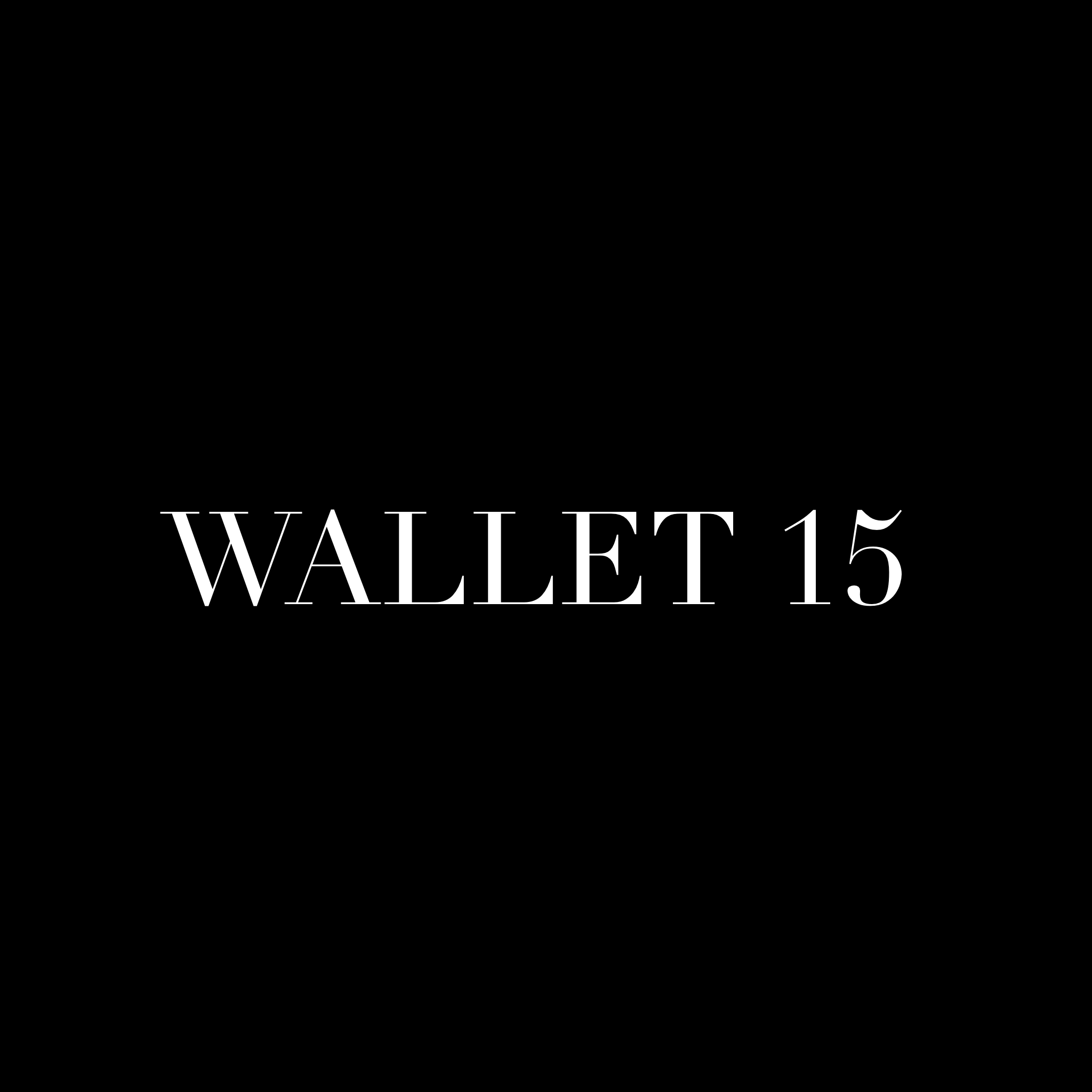 Wallet 15