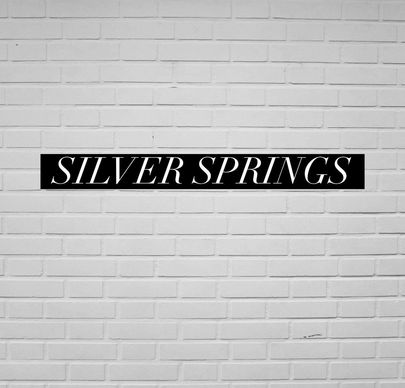 Silver Springs- NO SPECIAL ORDERS ONCE SOLD OUT