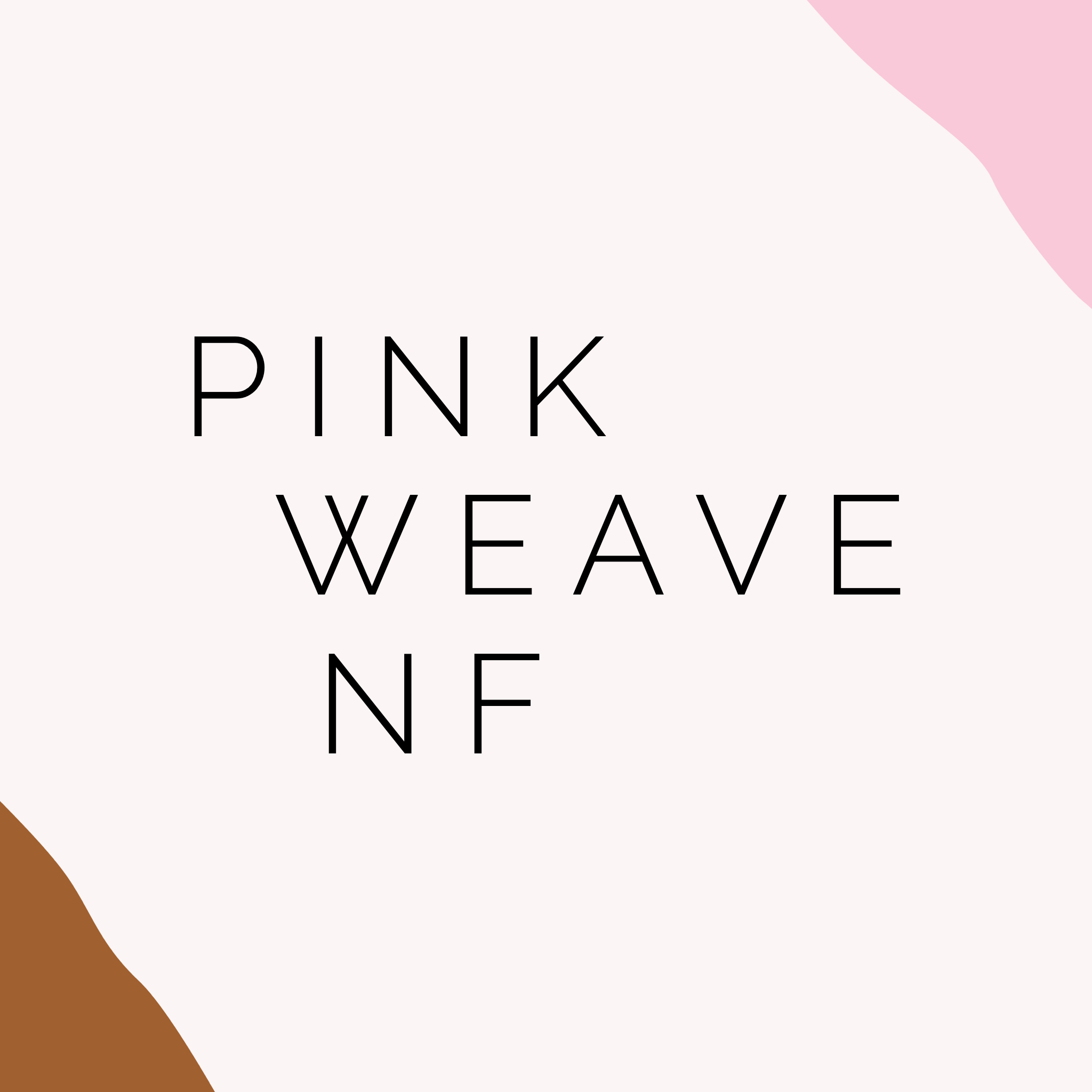 Pink Weave NF Bag (Special Order)