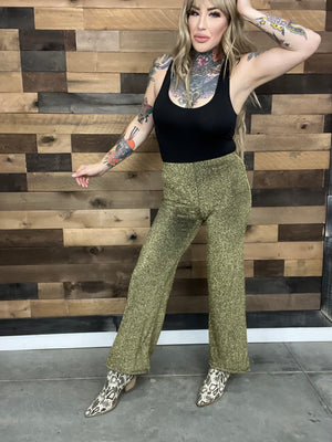 24K Magic High Waisted Pants