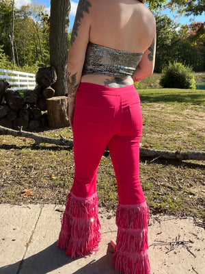 The 1970's Fringe Jeans