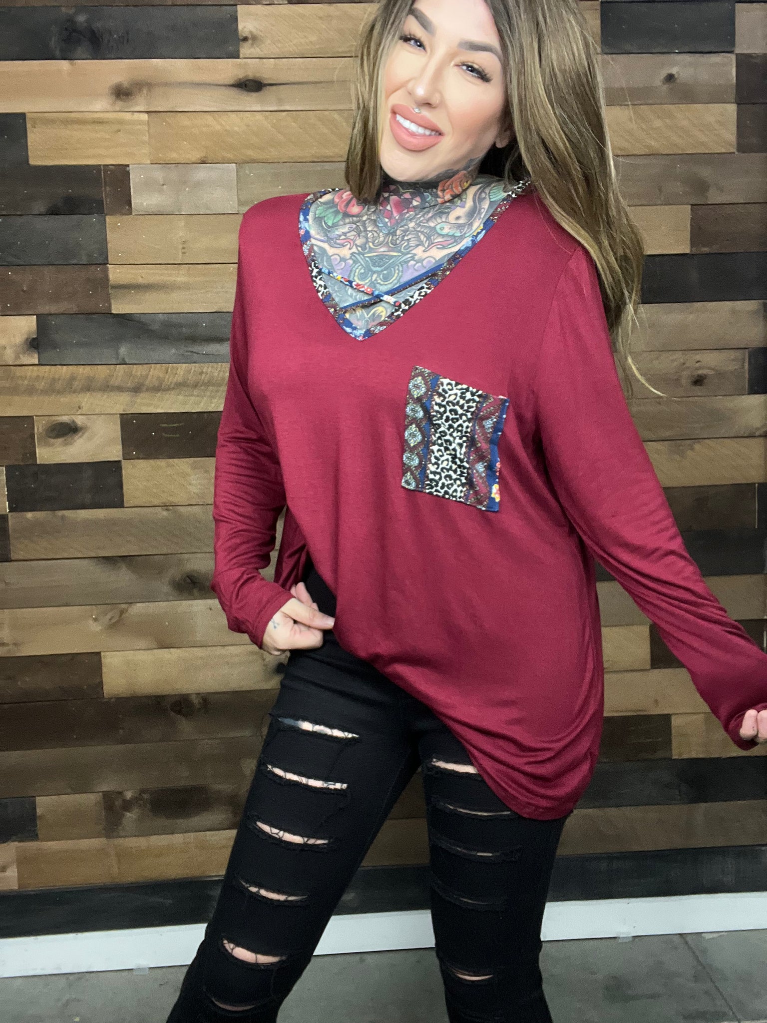 Pocket Of Sunshine Curvy Tunic