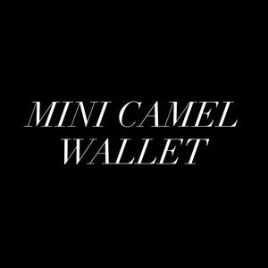 Mini Camel Wallet (special order)