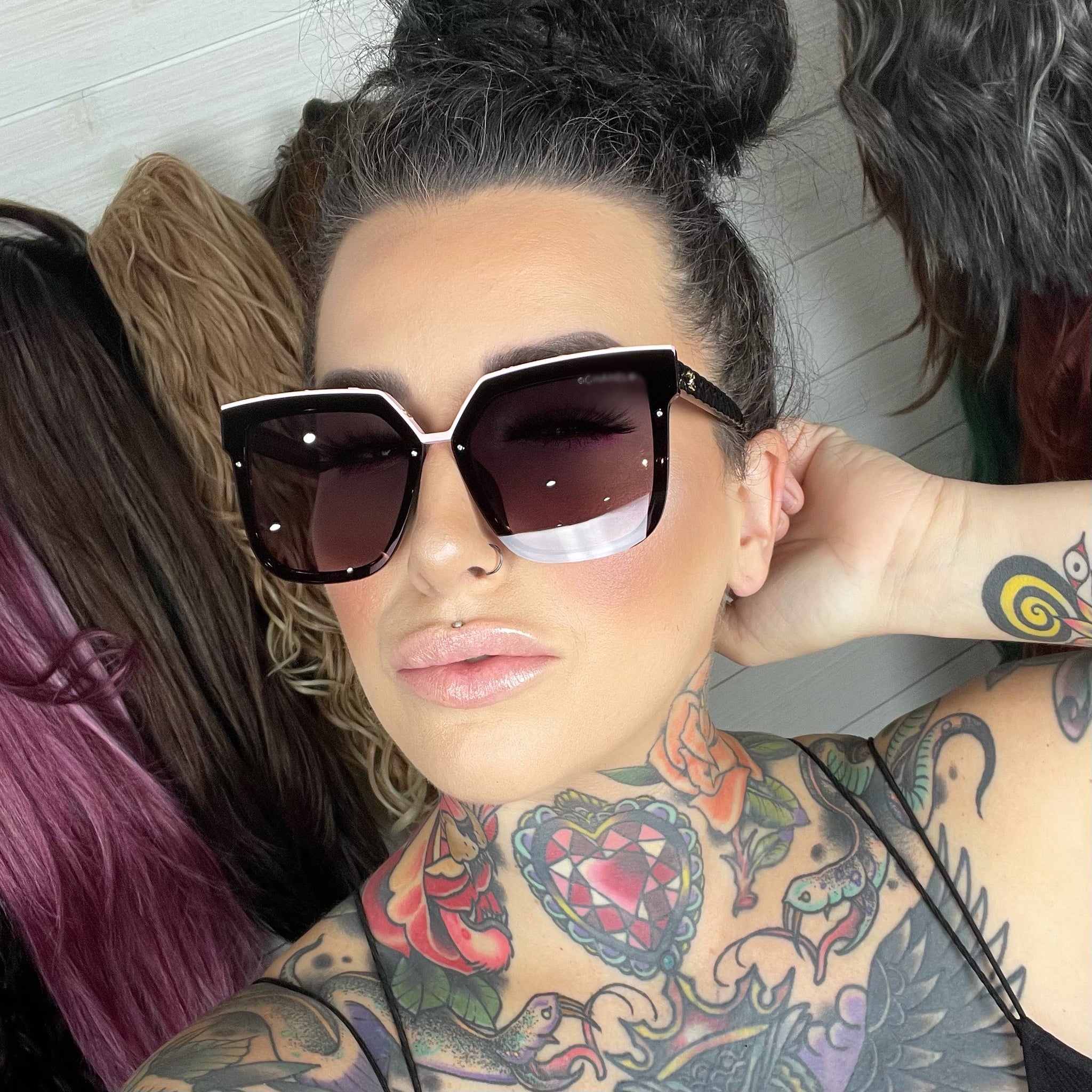 Pink Top Sunnies